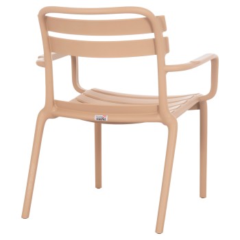 ΠΟΛΥΘΡΟΝΑ ΠΟΛΥΠΡΟΠΥΛΕΝΙΟΥ ART MAISON CURT ΚΑΠΟΥΤΣΙΝΟ 48x67x75Υεκ.