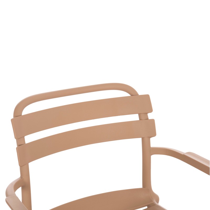 ΠΟΛΥΘΡΟΝΑ ΠΟΛΥΠΡΟΠΥΛΕΝΙΟΥ ART MAISON CURT ΚΑΠΟΥΤΣΙΝΟ 48x67x75Υεκ.