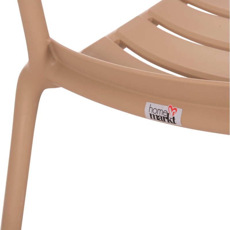 ΠΟΛΥΘΡΟΝΑ ΠΟΛΥΠΡΟΠΥΛΕΝΙΟΥ ART MAISON CURT ΚΑΠΟΥΤΣΙΝΟ 48x67x75Υεκ.