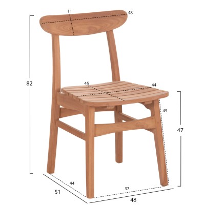 ΚΑΡΕΚΛΑ ΤΡΑΠΕΖΑΡΙΑΣ ΕΞ.ΧΩΡΟΥ ART MAISON JETSTREAM ΞΥΛΟ TEAK--ΦΥΣΙΚΟ 48x51x82Υεκ. ΚΑΡΕΚΛΑ ΤΡΑΠΕΖΑΡΙΑΣ ΕΞ.ΧΩΡΟΥ ART MAISON JETSTREAM ΞΥΛΟ TEAK--ΦΥΣΙΚΟ 48x51x82Υεκ.