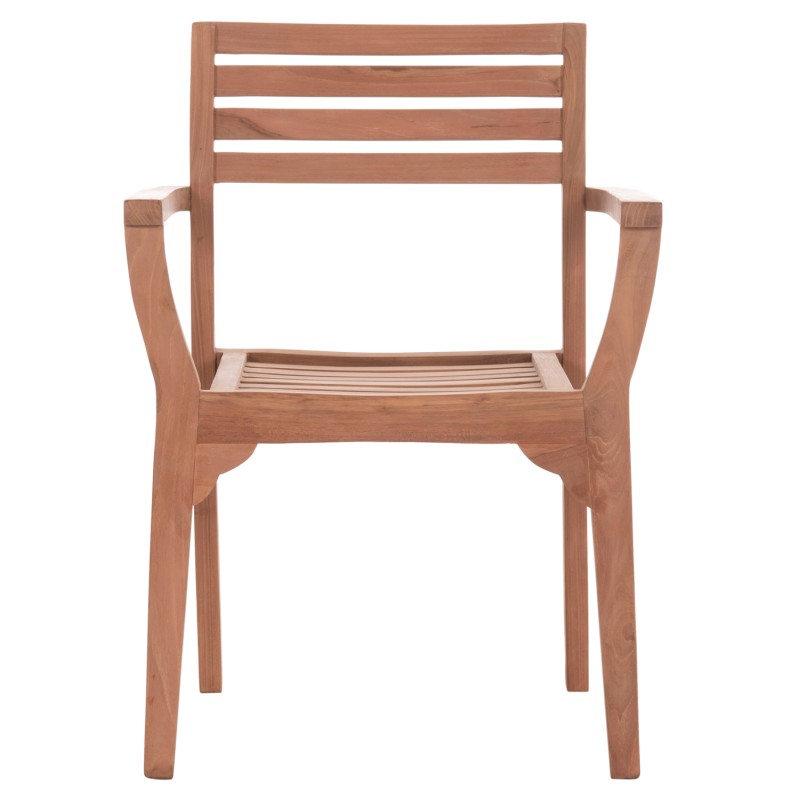 ΠΟΛΥΘΡΟΝΑ ΕΞΩΤ.ΧΩΡΟΥ Art Maison Jenko ΞΥΛΟ TEAK--ΦΥΣΙΚΟ ΧΡΩΜΑ 60x59x84Υεκ.