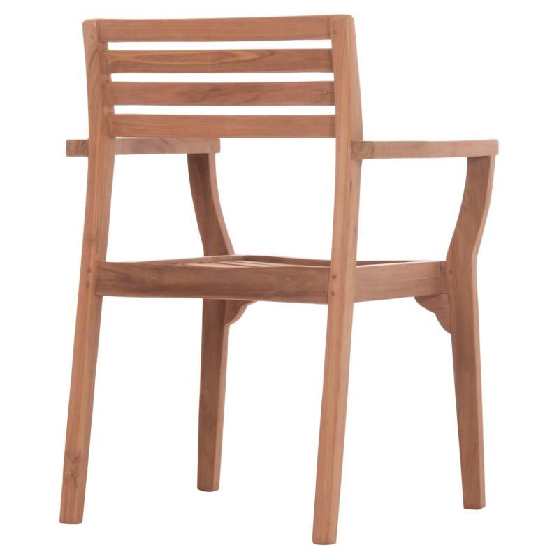 ΠΟΛΥΘΡΟΝΑ ΕΞΩΤ.ΧΩΡΟΥ Art Maison Jenko ΞΥΛΟ TEAK--ΦΥΣΙΚΟ ΧΡΩΜΑ 60x59x84Υεκ.