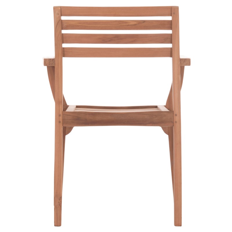 ΠΟΛΥΘΡΟΝΑ ΕΞΩΤ.ΧΩΡΟΥ Art Maison Jenko ΞΥΛΟ TEAK--ΦΥΣΙΚΟ ΧΡΩΜΑ 60x59x84Υεκ.