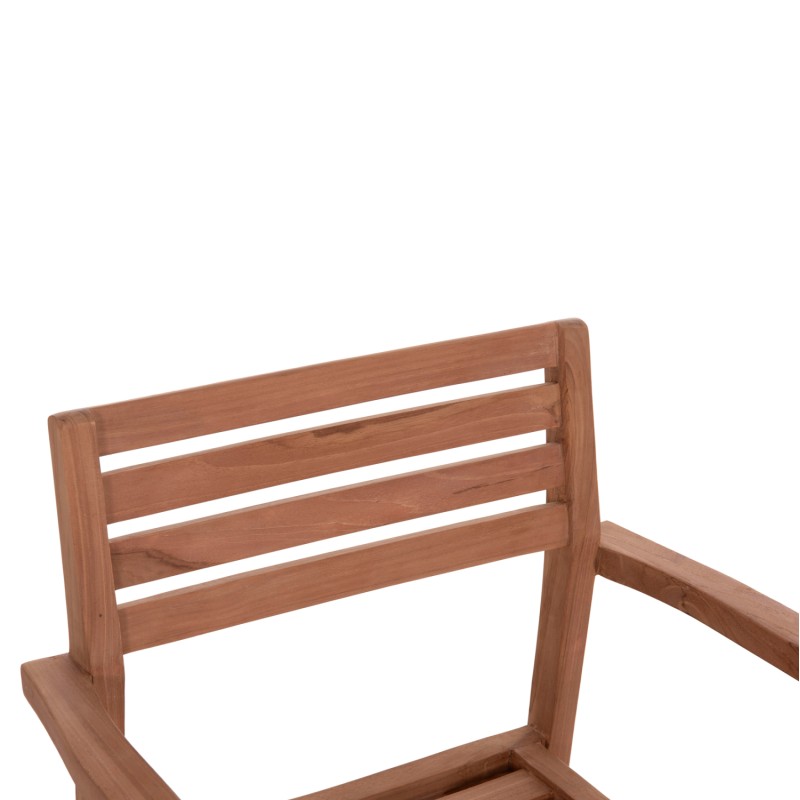 ΠΟΛΥΘΡΟΝΑ ΕΞΩΤ.ΧΩΡΟΥ Art Maison Jenko ΞΥΛΟ TEAK--ΦΥΣΙΚΟ ΧΡΩΜΑ 60x59x84Υεκ.