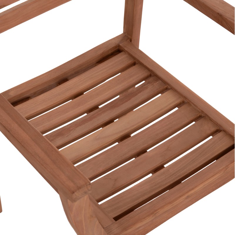 ΠΟΛΥΘΡΟΝΑ ΕΞΩΤ.ΧΩΡΟΥ Art Maison Jenko ΞΥΛΟ TEAK--ΦΥΣΙΚΟ ΧΡΩΜΑ 60x59x84Υεκ.