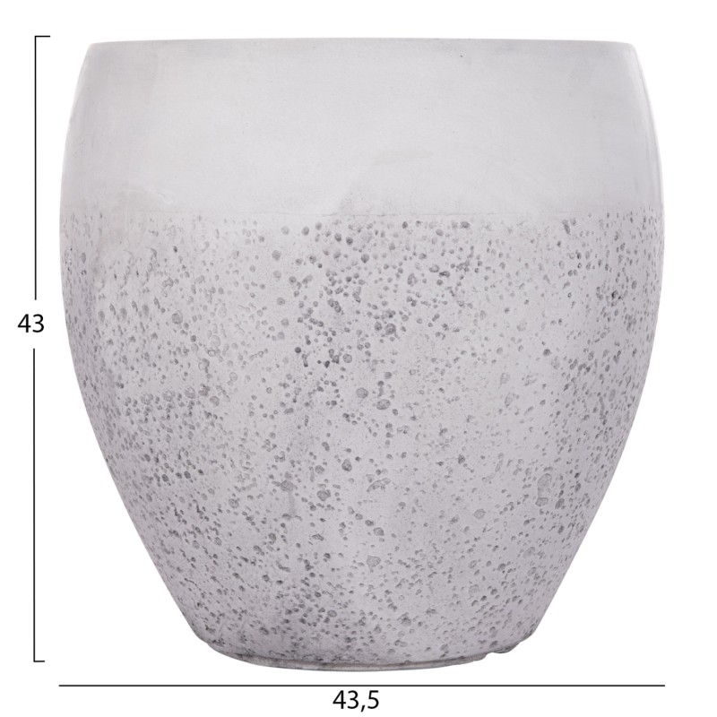 ΣΕΤ 3ΤΜΧ ΓΛΑΣΤΡΕΣ ΣΕΙΡΑ ART MAISON PHALANX FIBERCLAY ΛΕΥΚΟ Φ55x54.5Υεκ