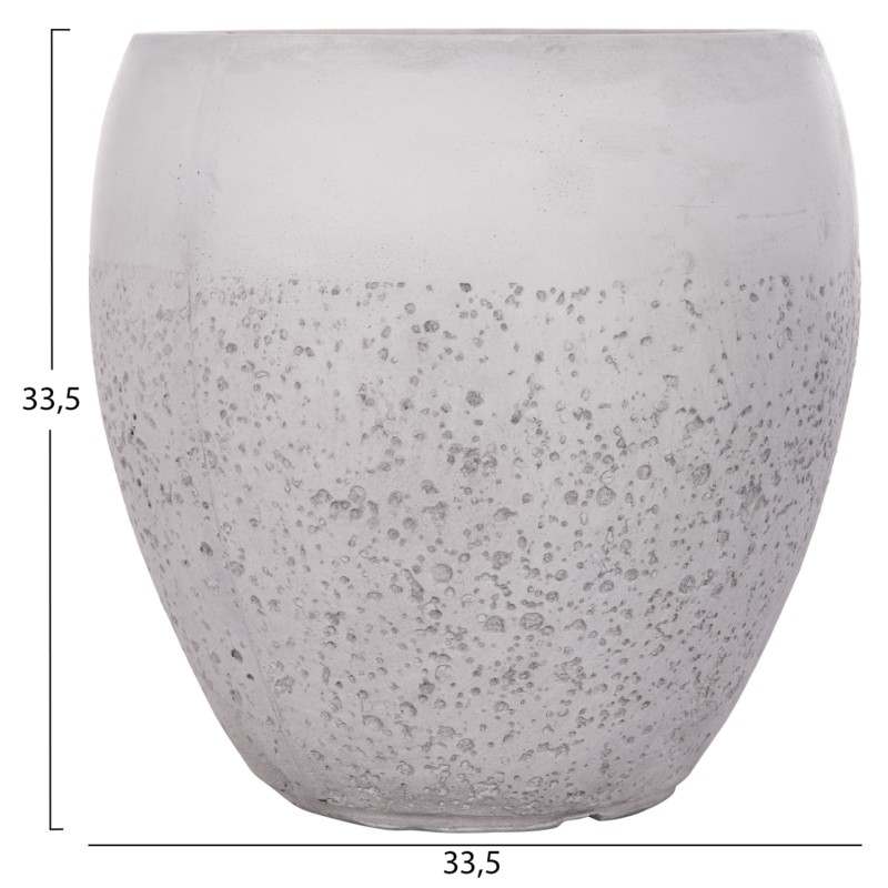 ΣΕΤ 3ΤΜΧ ΓΛΑΣΤΡΕΣ ΣΕΙΡΑ ART MAISON PHALANX FIBERCLAY ΛΕΥΚΟ Φ55x54.5Υεκ