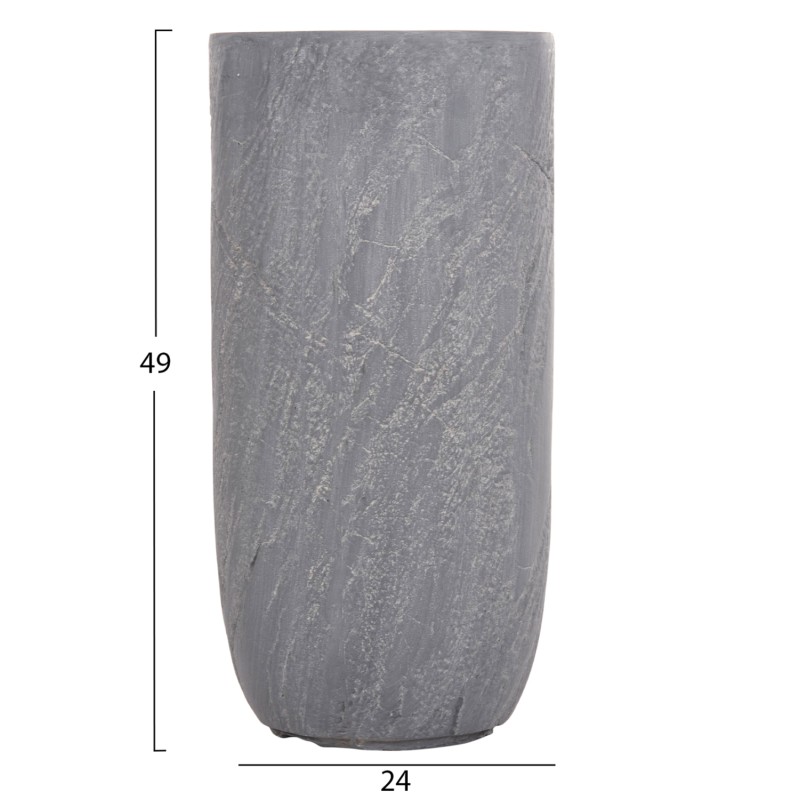 ΣΕΤ 3ΤΜΧ ΓΛΑΣΤΡΕΣ ΚΥΛΙΝΔΡΟΙ ΣΕΙΡΑ ART MAISON PHALANX FIBERCLAY-ΧΡΩΜΑ CEMENT Φ44x78.5Υεκ