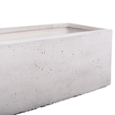 ΣΕΤ 3ΤΜΧ ΓΛΑΣΤΡΕΣ ΟΡΘΟΓΩΝΙΕΣ ART MAISON PHALANX FIBERCLAY ΓΚΡΙ CEMENT 81x30.5x30.5Υεκ.