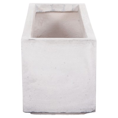 ΣΕΤ 3ΤΜΧ ΓΛΑΣΤΡΕΣ ΟΡΘΟΓΩΝΙΕΣ ART MAISON PHALANX FIBERCLAY ΓΚΡΙ CEMENT 81x30.5x30.5Υεκ.