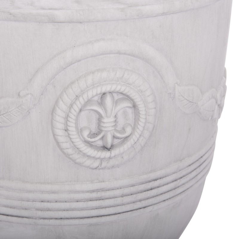 ΣΕΤ 3ΤΜΧ ΓΛΑΣΤΡΕΣ ΜΕ ΑΝΑΓΛΥΦΟ ART MAISON PHALANX FIBERCLAY-ΣΕ ΥΠΟΛΕΥΚΟ Φ57.5x72.5Υεκ