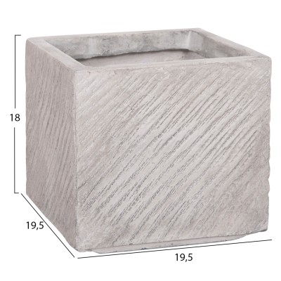 ΣΕΤ 4ΤΜΧ ΓΛΑΣΤΡΕΣ ΤΕΤΡΑΓΩΝΕΣ ART MAISON PHALANX FIBERCLAY ΓΚΡΙ CEMENT 37x37x31.5Υεκ. ΣΕΤ 4ΤΜΧ ΓΛΑΣΤΡΕΣ ΤΕΤΡΑΓΩΝΕΣ ART MAISON PHALANX FIBERCLAY ΓΚΡΙ CEMENT 37x37x31.5Υεκ.