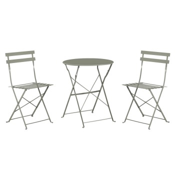 ΣΕΤ ΖΑΠΠΕΙΟΥ ART MAISON BLITZLE 3TMX ΜΕΤΑΛΛΙΚΟ ΣΕ DARK OLIVE ΧΡΩΜΑ