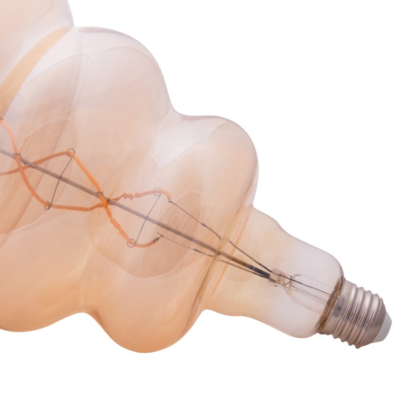 ΦΩΤΙΣΤΙΚΟ ΟΡΟΦΗΣ ART MAISON FAVARO ΚΡΕΜΑΣΤΟ ΜΕ ΛΑΜΠΤΗΡΑ--ΣΧΟΙΝΙ 1m ΠΑΧΟΥΣ 2cm-ΝΤΟΥΙ Ε27