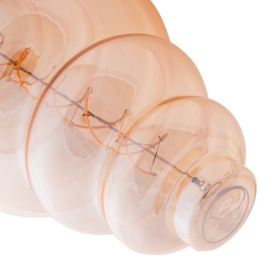 ΦΩΤΙΣΤΙΚΟ ΟΡΟΦΗΣ ART MAISON FAVARO ΚΡΕΜΑΣΤΟ ΜΕ ΛΑΜΠΤΗΡΑ--ΣΧΟΙΝΙ 1m ΠΑΧΟΥΣ 2cm-ΝΤΟΥΙ Ε27