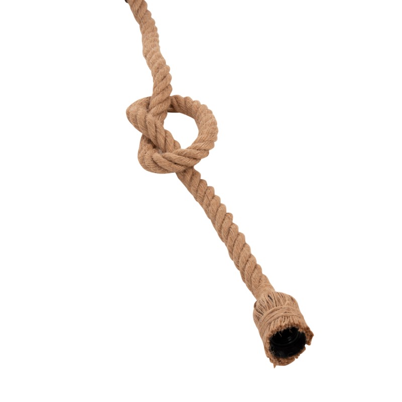 ΦΩΤΙΣΤΙΚΟ ΟΡΟΦΗΣ ART MAISON FAVARO ΚΡΕΜΑΣΤΟ ΜΕ ΛΑΜΠΤΗΡΑ--ΣΧΟΙΝΙ 1m ΠΑΧΟΥΣ 2cm-ΝΤΟΥΙ Ε27