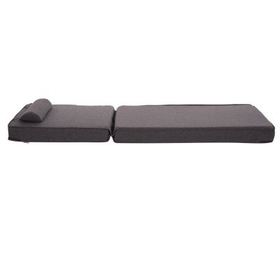 ΜΑΞΙΛΑΡΙ ΞΑΠΛΩΣΤΡΑΣ ART MAISON NUKE OLEFIN ΣΚΟΥΡΟ ΓΚΡΙ ΜΕ FOAM 190x70x10Υεκ