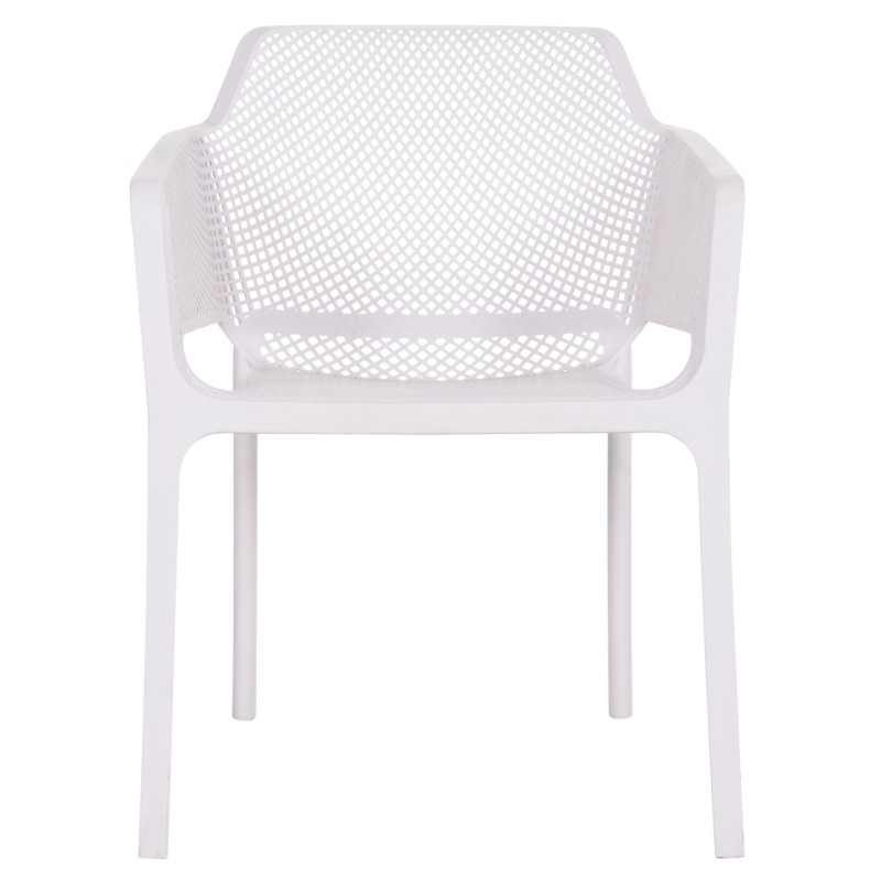 ΠΟΛΥΘΡΟΝΑ ΠΟΛΥΠΡΟΠΥΛΕΝΙΟΥ ART MAISON HOGAN ΛΕΥΚΗ 59x58x79.5Υεκ.