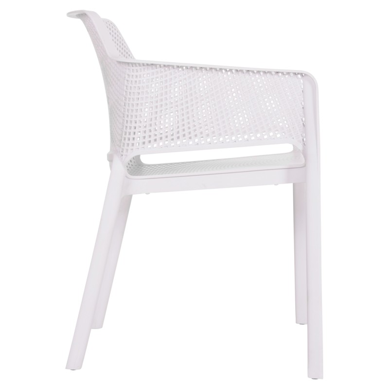 ΠΟΛΥΘΡΟΝΑ ΠΟΛΥΠΡΟΠΥΛΕΝΙΟΥ ART MAISON HOGAN ΛΕΥΚΗ 59x58x79.5Υεκ.