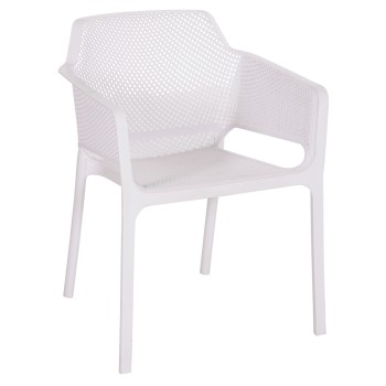 ΠΟΛΥΘΡΟΝΑ ΠΟΛΥΠΡΟΠΥΛΕΝΙΟΥ ART MAISON HOGAN ΛΕΥΚΗ 59x58x79.5Υεκ.