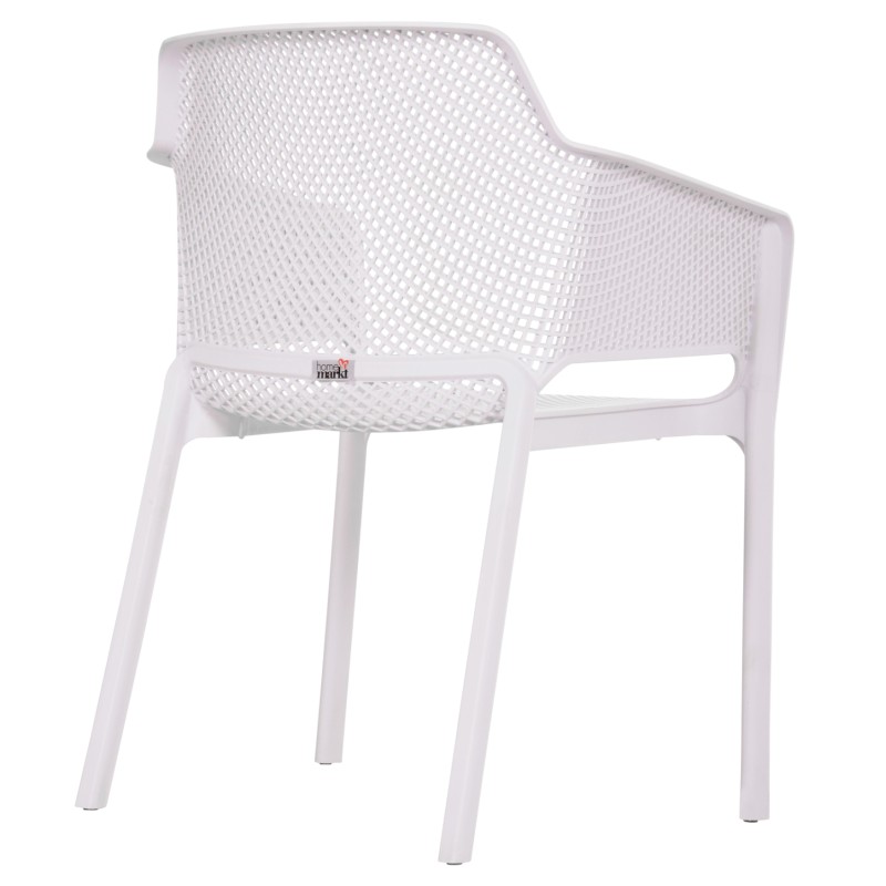 ΠΟΛΥΘΡΟΝΑ ΠΟΛΥΠΡΟΠΥΛΕΝΙΟΥ ART MAISON HOGAN ΛΕΥΚΗ 59x58x79.5Υεκ.