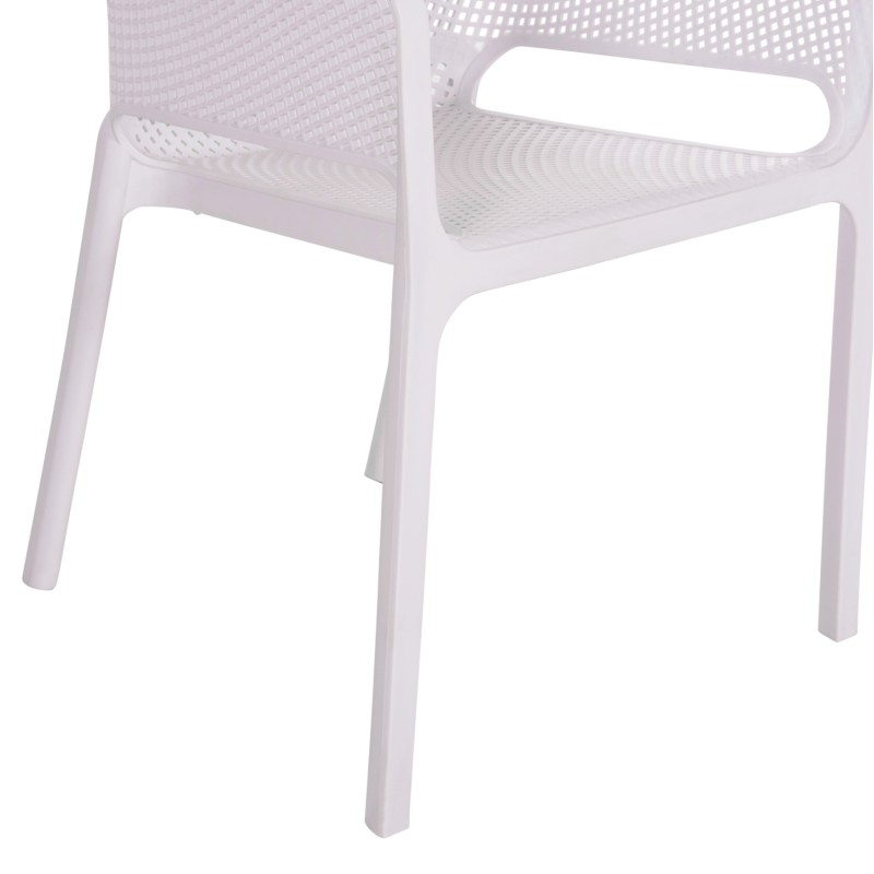 ΠΟΛΥΘΡΟΝΑ ΠΟΛΥΠΡΟΠΥΛΕΝΙΟΥ ART MAISON HOGAN ΛΕΥΚΗ 59x58x79.5Υεκ.