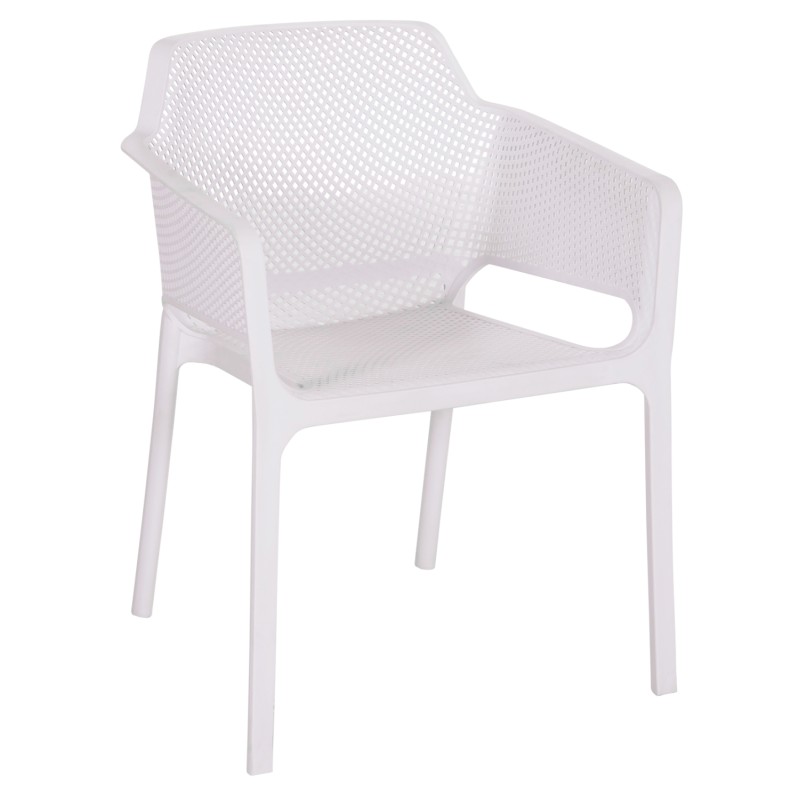 ΠΟΛΥΘΡΟΝΑ ΠΟΛΥΠΡΟΠΥΛΕΝΙΟΥ ART MAISON HOGAN ΛΕΥΚΗ 59x58x79.5Υεκ.