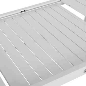 ΣΕΤ ΤΡΑΠΕΖΑΡΙΑΣ ΕΞ.ΧΩΡΟΥ 7ΤΜΧ ART MAISON BRAIXEN ΛΕΥΚΟ ΑΛΟΥΜΙΝΙΟ--P.E.RATTAN