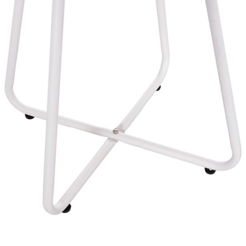 ΣΕΤ LOUNGE 3TMX ΕΞ.ΧΩΡΟΥ ART MAISON BEWEAR ΜΕΤΑΛΛΟ ΚΑΙ ΣΥΝΘ.RATTAN ΣΕ ΛΕΥΚΟ-ΜΑΥΡΟ