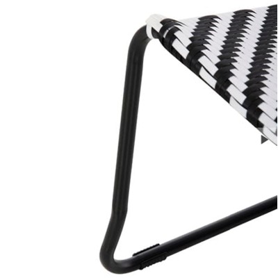 ΣΕΤ LOUNGE 3TMX ΕΞ.ΧΩΡΟΥ ART MAISON BEWEAR ΜΕΤΑΛΛΟ ΚΑΙ ΣΥΝΘ.RATTAN ΣΕ ΛΕΥΚΟ-ΜΑΥΡΟ