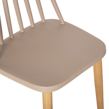 ΣΕΤ ΤΡΑΠΕΖΑΡΙΑΣ 5ΤΜΧ ART MAISON GYOGYO MDF TOP ΣΕ ΦΥΣΙΚΟ-ΣΚΕΛΕΤΟΣ ΣΕ ΦΥΣΙΚΟ