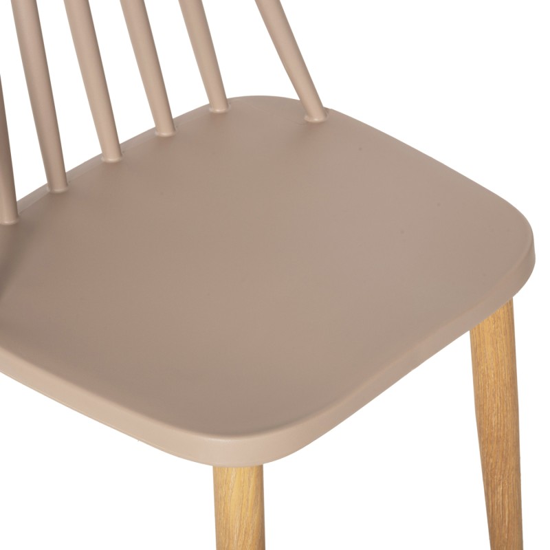 ΣΕΤ ΤΡΑΠΕΖΑΡΙΑΣ 5ΤΜΧ ART MAISON GYOGYO MDF TOP ΣΕ ΦΥΣΙΚΟ-ΣΚΕΛΕΤΟΣ ΣΕ ΦΥΣΙΚΟ