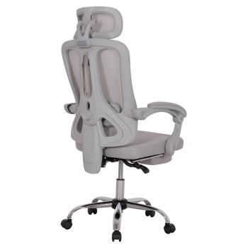 ΚΑΡΕΚΛΑ ΓΡΑΦΕΙΟΥ ART MAISON ENAMORUS ΓΚΡΙ MESH-ΓΚΡΙ ΣΚΕΛΕΤΟΣ NYLON 61x62x123Υ