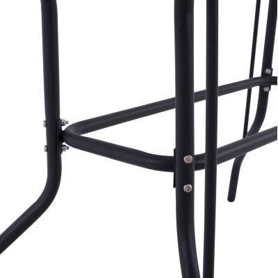 ΣΕΤ ΤΡΑΠΕΖΑΡΙΑΣ 5ΤΜΧ ART MAISON GONBE ΚΑΡΕΚΛΕΣ ΜΕΤΑΛ.& ΤΡΑΠΕΖΙ 110x60 ΓΚΡΙ-ΦΥΣΙΚΟ