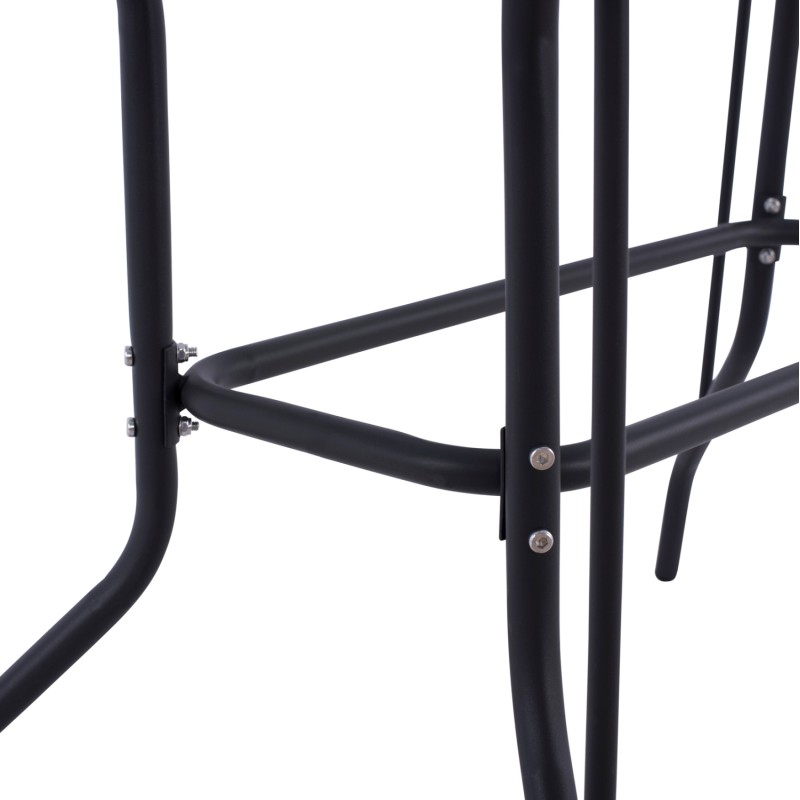 ΣΕΤ ΤΡΑΠΕΖΑΡΙΑΣ 5ΤΜΧ ART MAISON GONBE ΚΑΡΕΚΛΕΣ ΜΕΤΑΛ.& ΤΡΑΠΕΖΙ 110x60 ΓΚΡΙ-ΦΥΣΙΚΟ