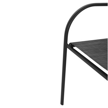 ΣΕΤ ΤΡΑΠΕΖΑΡΙΑΣ 5ΤΜΧ ART MAISON GOLDBERG ΤΡΑΠΕΖΙ & 4 ΠΟΛΥΘΡΟΝΕΣ ΣΕ ΜΑΥΡΟ