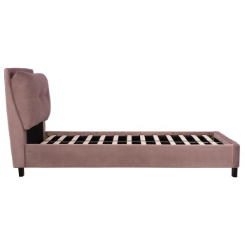 ΚΡΕΒΑΤΙ ΜΕ ΣΤΡΩΜΑ ART MAISON  ΣΑΠΙΟ ΜΗΛΟ ΒΕΛΟΥΔΟ--ΓΙΑ 90x200εκ