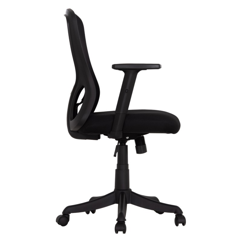 ΚΑΡΕΚΛΑ ΓΡΑΦΕΙΟΥ ART MAISON KUROKOMA ΜΑΥΡΟΣ ΣΚΕΛΕΤΟΣ--ΜΑΥΡΟ MESH 63x60x100-110Υεκ.