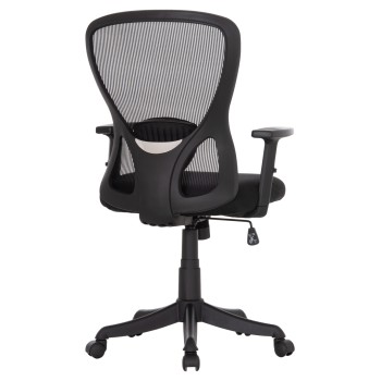 ΚΑΡΕΚΛΑ ΓΡΑΦΕΙΟΥ ART MAISON KUROKOMA ΜΑΥΡΟΣ ΣΚΕΛΕΤΟΣ--ΜΑΥΡΟ MESH 63x60x100-110Υεκ.