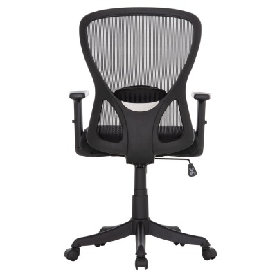 ΚΑΡΕΚΛΑ ΓΡΑΦΕΙΟΥ ART MAISON KUROKOMA ΜΑΥΡΟΣ ΣΚΕΛΕΤΟΣ--ΜΑΥΡΟ MESH 63x60x100-110Υεκ.