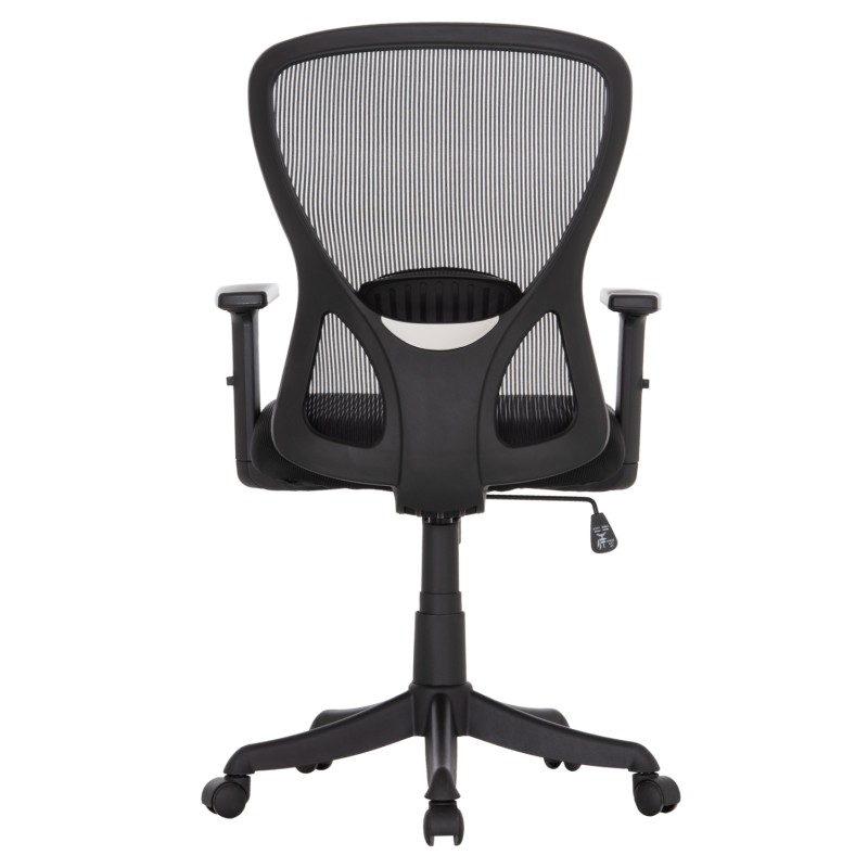 ΚΑΡΕΚΛΑ ΓΡΑΦΕΙΟΥ ART MAISON KUROKOMA ΜΑΥΡΟΣ ΣΚΕΛΕΤΟΣ--ΜΑΥΡΟ MESH 63x60x100-110Υεκ.