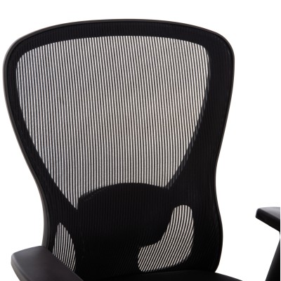 ΚΑΡΕΚΛΑ ΓΡΑΦΕΙΟΥ ART MAISON KUROKOMA ΜΑΥΡΟΣ ΣΚΕΛΕΤΟΣ--ΜΑΥΡΟ MESH 63x60x100-110Υεκ.