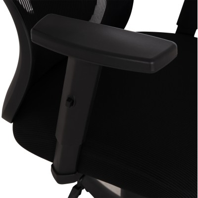 ΚΑΡΕΚΛΑ ΓΡΑΦΕΙΟΥ ART MAISON KUROKOMA ΜΑΥΡΟΣ ΣΚΕΛΕΤΟΣ--ΜΑΥΡΟ MESH 63x60x100-110Υεκ.