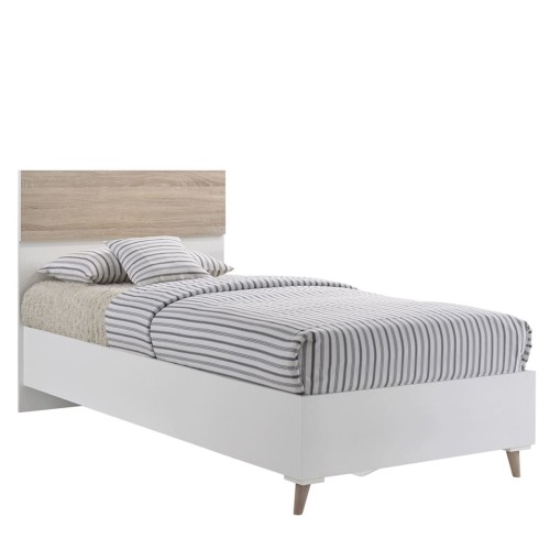Κρεβάτι Μονό Art Maison Uxbridge - Sonoma White (Για Στρώμα 90x200cm)