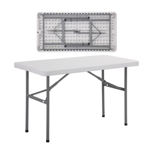 Τραπέζι Πτυσσόμενο Art Maison Lancashire - Gray White (122x60x74εκ.)