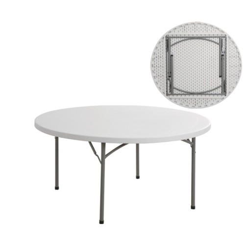 Τραπέζι Πτυσσόμενο Art Maison Lancashire - Gray White (150x74cm)