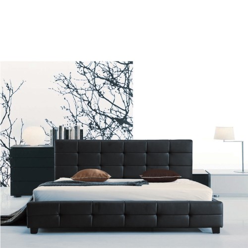 Κρεβάτι Διπλό Art Maison Adlington - Black (Για Στρώμα 160x200cm)