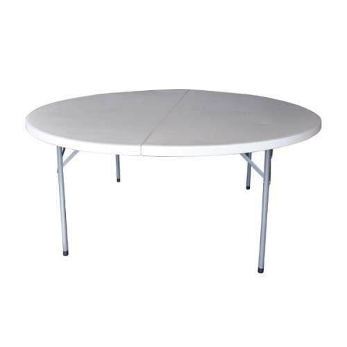 Τραπέζι Πτυσσόμενο Art Maison Lancashire - Gray White (D.181x74cm)