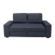 Καναπές Κρεβάτι Art Maison Windsor - Charcoal (176x102x91cm)
