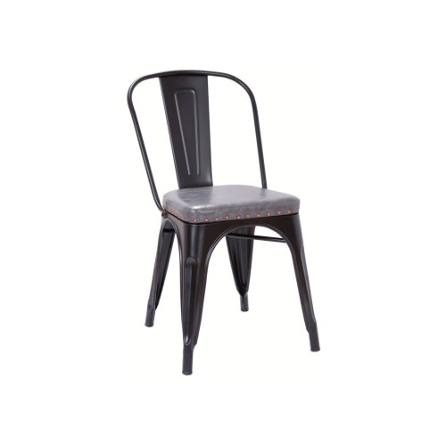 Καρέκλα Στοιβαζόμενη Art Maison Billingham - Dark Gray (45x51x82cm)